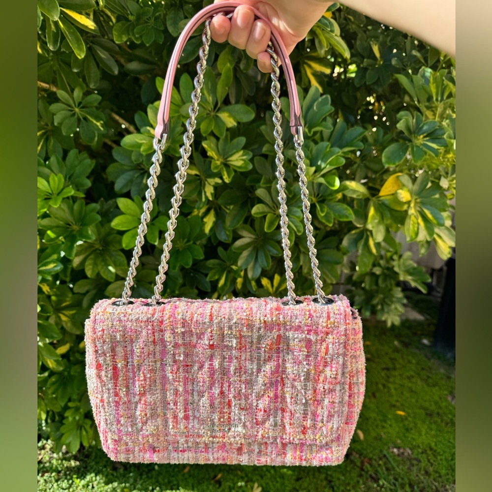 Kate Spade Multicolor Tweed Shoulder Bag